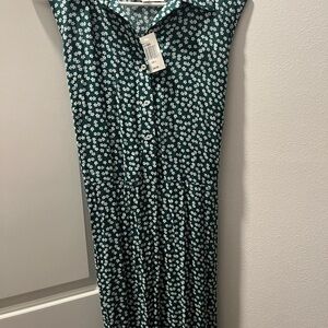 Hunter green Emma & Michele dress